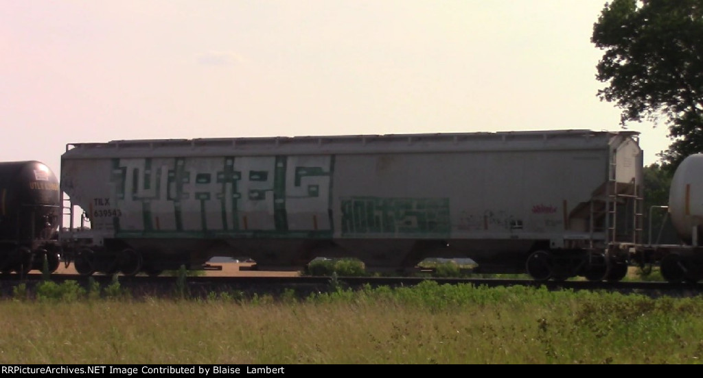 BNSF coal train DPU